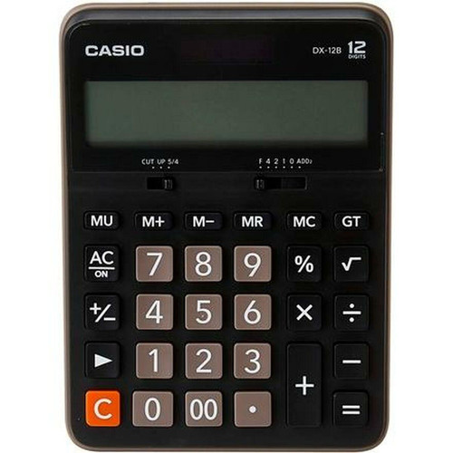 Accessoires Bureau Casio Calculatrice Casio DX-12B Noir