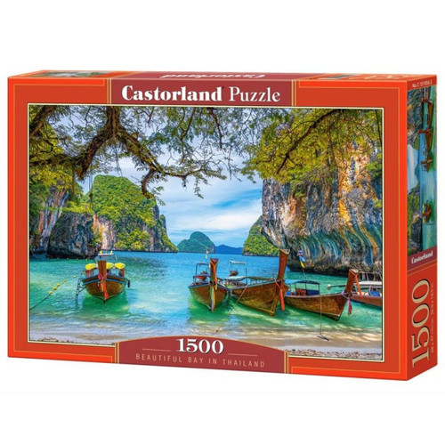 Castorland - Beautiful Bay in Thailand, Puzzle 1500 Teile - Castorland Castorland  - Animaux
