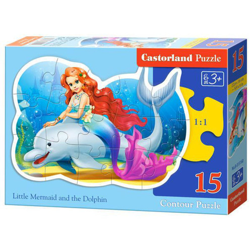 Castorland - Little Mermaid, Puzzle 15 Teile - Castorland Castorland  - Accessoires et pièces
