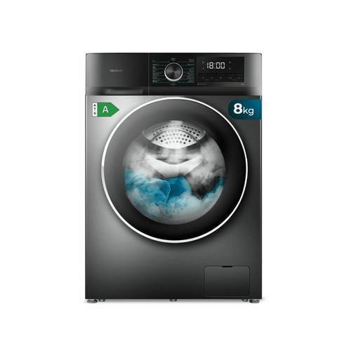 Lave-linge Cecotec Machine à laver Cecotec 02467 8 kg 1400 rpm