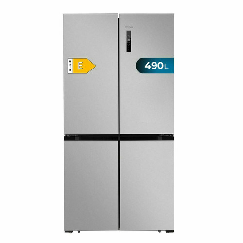 Cecotec - Réfrigérateur Combiné Cecotec Bolero CoolMarket 4D 490 Inox Cecotec  - Bonnes affaires Réfrigérateur