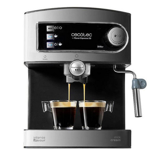 Cecotec - Café Express Arm Cecotec Power Espresso 20 1,5 L 850W Noir Acier inoxydable - Cecotec