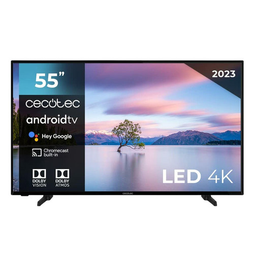 Cecotec - TV intelligente Cecotec 55" Ultra HD 4K LED Android TV - Cecotec