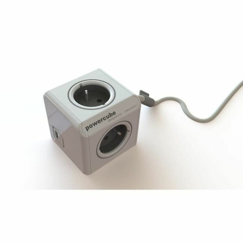 Chacon - CHACON Multiprise Powercube 3 prises 16A avec 2 Usb 1,5m gris Chacon  - Rallonges & Multiprises Chacon