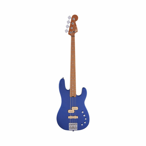 Charvel Pro-Mod San Dimas Bass PJ IV Caramelized MN Mystic Blue Charvel