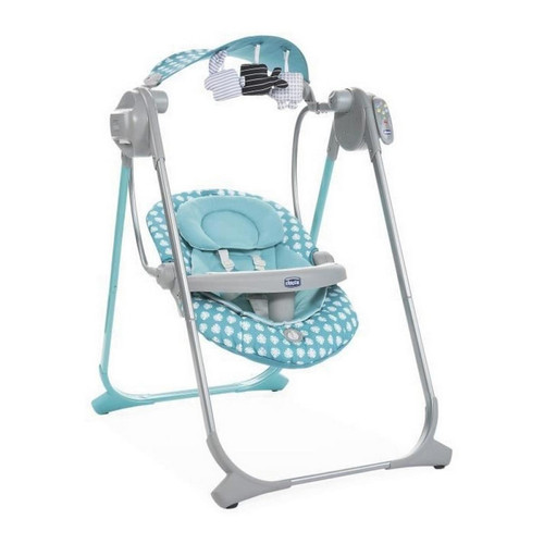 Chicco - Fauteuil à Bascule Chicco Swing Up Turquoise Chicco  - Marchand Zoomici