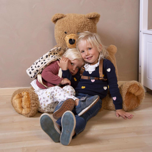 Childhome - CHILDHOME Ours assis en peluche 76 cm - Peluches interactives