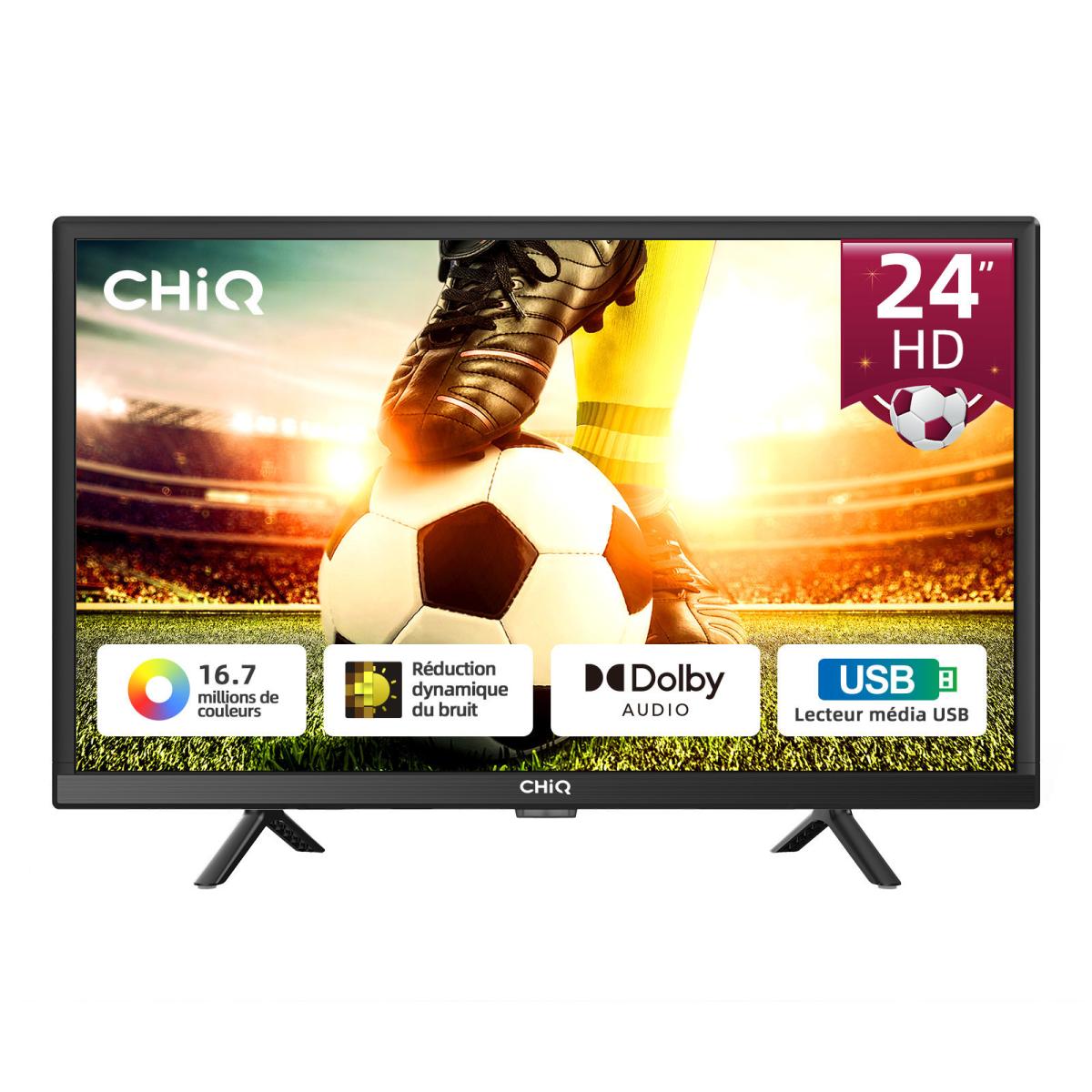 Chiq - TV LED 24 60 cm HD - L24G5W - TV 32'' et moins - Rue du Commerce