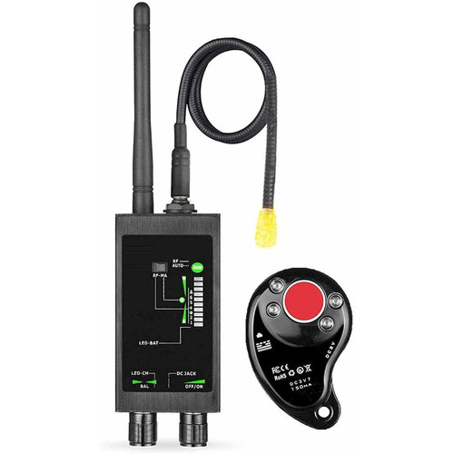 Chrono - 1Mhz-12GH Radio Anti-Spy Detector, Mini RF Signal Auto Tracker Detectors Spy Camera Hidden GSM GPS Tracker Finder （noir） Chrono  - Chrono
