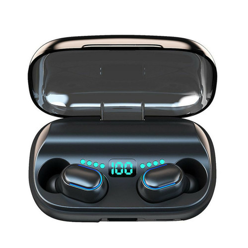 Chrono - Wireless Earbuds Bluetooth Earphones Stereo In Ear Earbuds T11 Mini Sports Headset HD Call with Microphone Charging Box（noir） Chrono  - Son audio