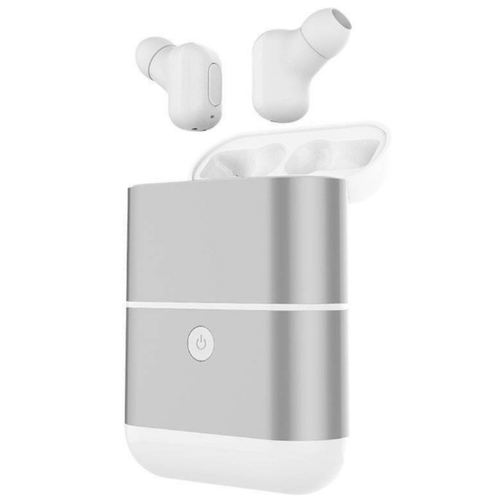 Chrono - Chronus Binaural Wireless Bluetooth Headset Mini in-Ear Mobile Power Charging Case(Blanc) Chrono  - Chrono