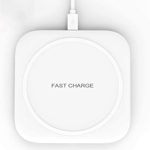 Chrono - Chargeur sans Fil 10W Chargeur à Induction Rapide Wireless Charger Pad pour Samsung Galaxy S21 Ultra/S10e/S10/S9/S8/S7/Note 20, iPhone 12 Pro/12/SE2/11 Pro/XS/XR/X/8 Plus/8 et AirPods Pro(Blanc) Chrono  - Iphone s7
