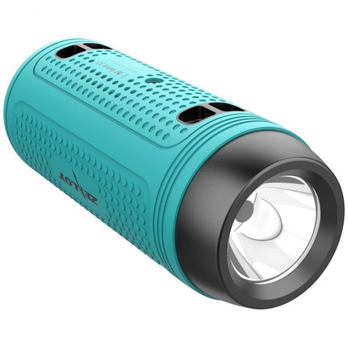 Chrono - Haut-parleur bluetooth multifonctionnel avec lampe de poche radio alimentation mobile petit haut-parleur portable IPX5 étanche bluetooth 5.3 prend en charge la carte USB TF AUX FM adapté au camping à vélo en plein air(Vert) Chrono  - Hifi