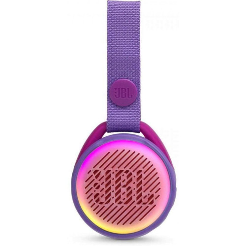 Chrono -JR POP JBL - Enceinte portable pour enfants - Bluetooth & Waterproof - Avec modes lumineux multicolores & autocollants - Autonomie 10 hrs,Violet Chrono  - Chrono