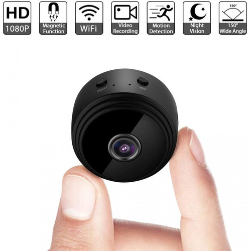 Chrono - Mini Camera Espion WiFi,  Full HD 1080P Caméra Cachée Spy sans Fil avec Vision Nocturne et Détection de Mouvement Chrono  - Chrono