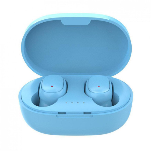 Chrono - Oreillette Bluetooth avec boîtier de charge, deux microphones haute définition, assistant vocal compatible, commande tactile(Bleu) Chrono  - Son audio