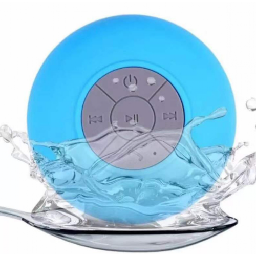 Chrono - Portable Mini HIFI Waterproof Shower Pool Wireless Bluetooth Speaker Handsfree with Mic (Bleu) Chrono  - Hifi