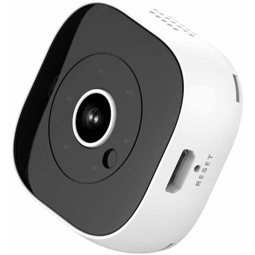 Chrono - Mini caméra H9 4K Mini caméra 1080p DV HD Mini caméra magnétique 120 degrés grand angle IR Vision nocturne petite caméra(Blanc) Chrono  - Camera mini dv