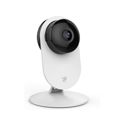 Chrono - Caméra de sécurité intelligente YI 1080p Wifi, avec détection humaine AI, vision nocturne, utilisée avec Alexa(Blanc) Chrono  - Chrono