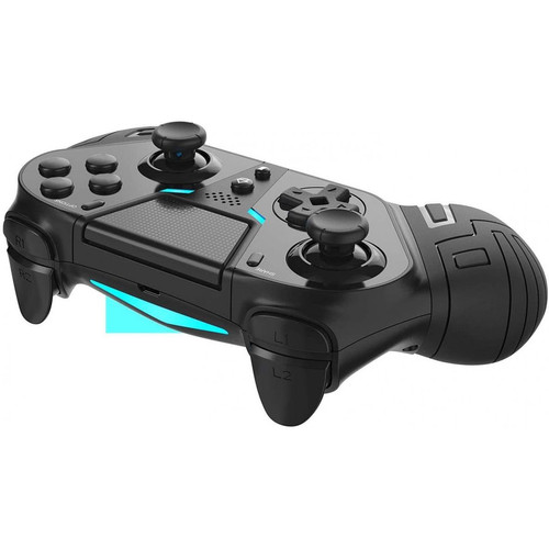 Chrono Contrôleur de jeu Bluetooth, sans fil, pour PS4 DualShock Gamepad Game Manette éraflée pour PS4 Controller Game avec jeu à double vibration Joystick Headset pour PlayStation 4 / Pro / Slime(vert)