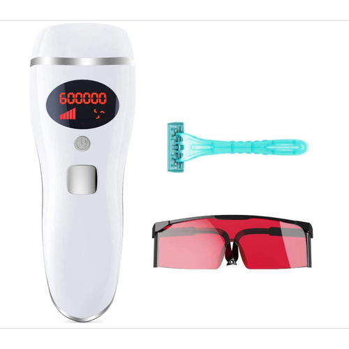 Chrono - Épilation pour femmes et hommes, appareil d'épilation permanente au laser, épilateur indolore à domicile pour le visage, les aisselles, les jambes, les bras, la ligne de bikini. Chrono  - Epilateur