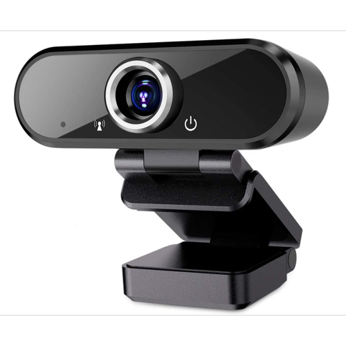 Enregistreur DVD Chrono Webcam avec microphone, webcam Full HD 1080p en streaming pour ordinateur, caméra Web pour appels vidéo, enregistrement de conférence, 30 fps,  noir