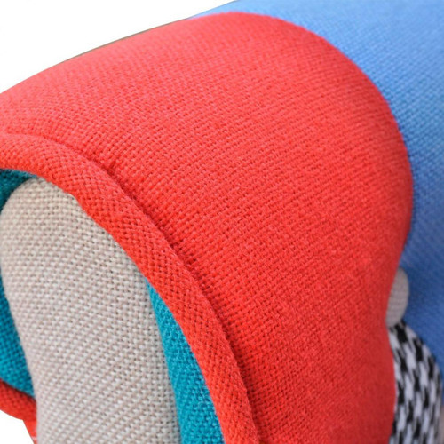 Fauteuils Fauteuil avec design de patchwork Tissu
