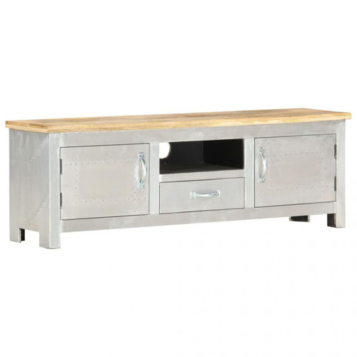 Farrow blanc 90 cm meuble TV-Petit peint meuble TV-Media Stand