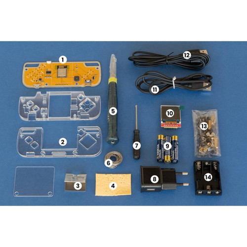 Kit d'expériences Nibble CircuitMess Console éducative à créer