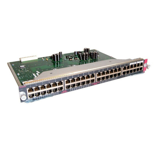 Cisco Linksys - Module Rack Cisco 4500 WS-X4148-RJ 68-0966-04 48 Ports 10/100 Base-T Cisco Linksys  - Réseaux reconditionnés