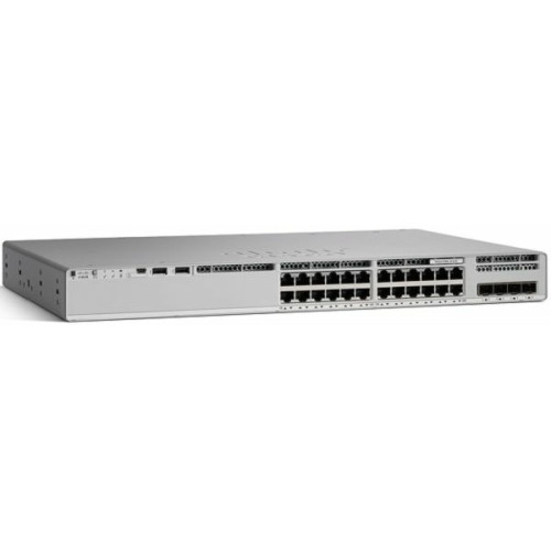 Cisco - Catalyst 9200 24 port data only 4 x 1G Network Advantage Cisco  - Switch Cisco
