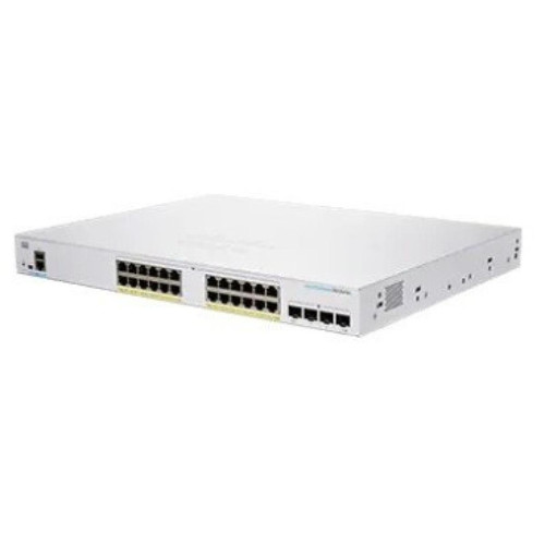 Cisco - Cisco CBS250-24FP-4G-EU commutateur réseau Géré L2/L3 Gigabit Ethernet (10/100/1000) Argent - Smart switch