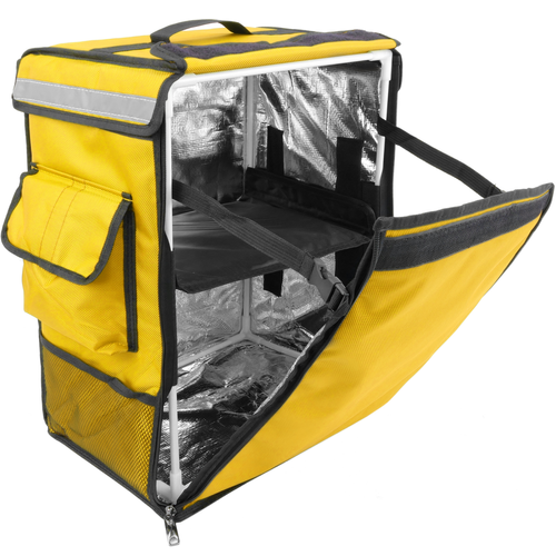 Citybag - Sac à dos isotherme 35 x 49 x 25 cm jaune pour les plats cuisinés et la livraison de commandes alimentaires Citybag  - Cuisine d'extérieur
