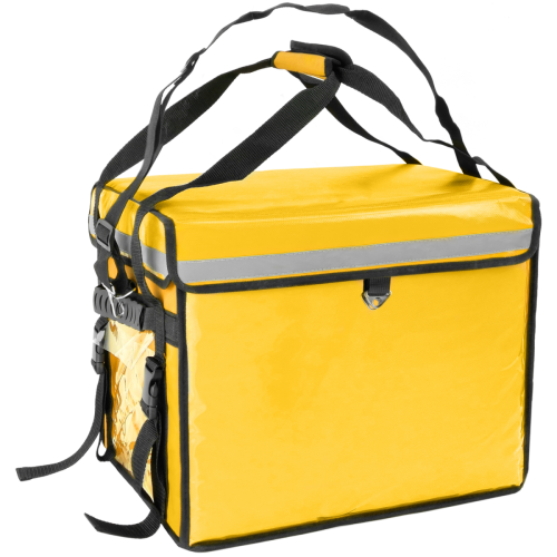 Citybag - Sac à dos isotherme 45 x 35 x 33 cm jaune pour les plats cuisinés et la livraison de commandes alimentaires Citybag  - Cuisine d'extérieur
