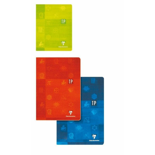 Clairefontaine - Clairefontaine Metric Cahier travaux pratique 24 x 32 120 g Blanc Clairefontaine  - Clairefontaine