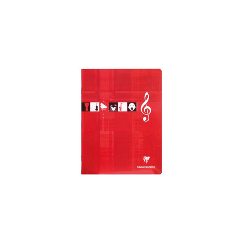 Clairefontaine - Clairefontaine Cahier piqûre Musique & Chant, 170 x 220 mm () Clairefontaine  - Clairefontaine