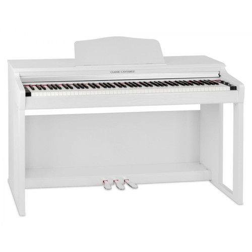 Classic Cantabile - Classic Cantabile DP-230 WM piano numérique blanc mat Classic Cantabile  - Pianos numériques