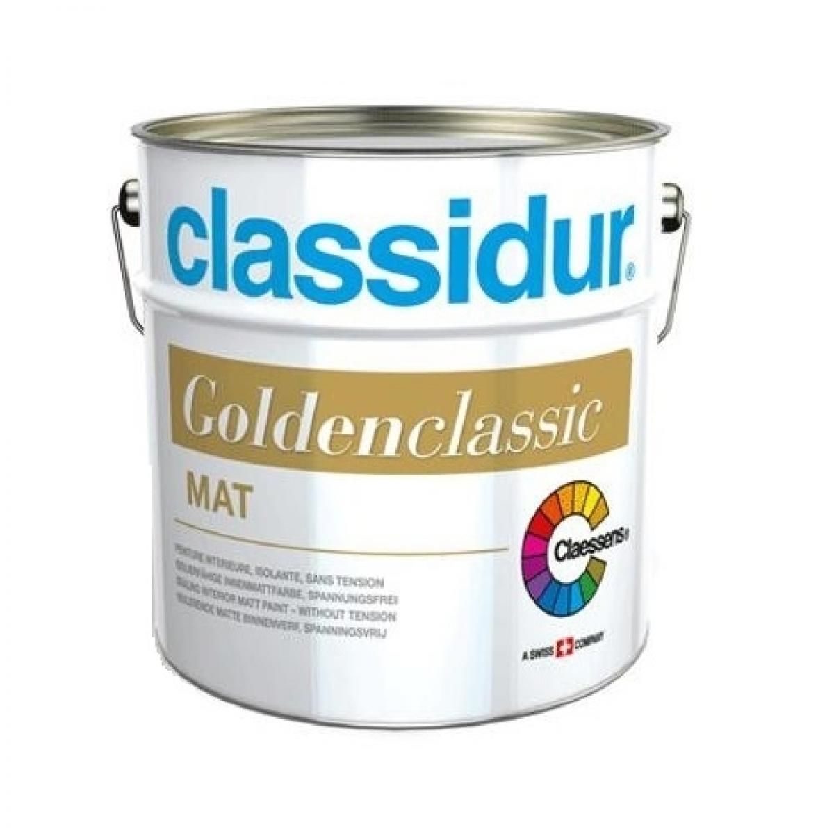 Peinture intérieure Classidur CLASSIDUR GOLDEN CLASSIC 4L - Peinture mate de rénovation intérieure de hautes performances