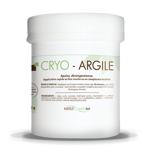 Claude Bell - Cryo'Argile Onguent à Froid Actif Muscles Articulations Claude Bell  - Chauffe-pied
