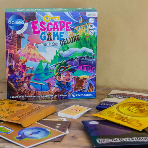 Clementoni Escape Game Deluxe, Partyspiel