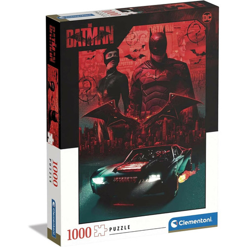 Clementoni - Casse-tête Batman - 1000 pièces (CLE39685) Clementoni  - Jeux de société Clementoni