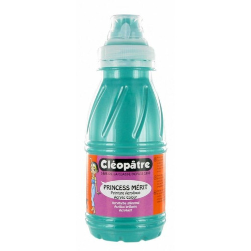 Cleopatre - Flacon 250 ml d'acrylique nacrée verte Cléopatre Cleopatre  - Cleopatre