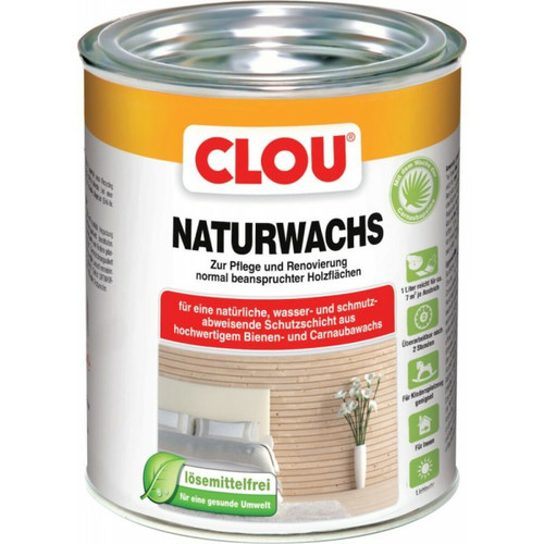 Clou - Clou Cire Naturelle 0,75 L (Par 3) Clou  - Peinture à l'huile