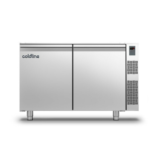 Réfrigérateur américain COLDLINE Table Réfrigérée Négative Master sans Plan de Travail sans Groupe - 2 Portes 389L - Coldline