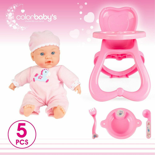 Color Baby Bébé poupée Colorbaby 22,5 x 34,5 x 33,5 cm 2 Unités