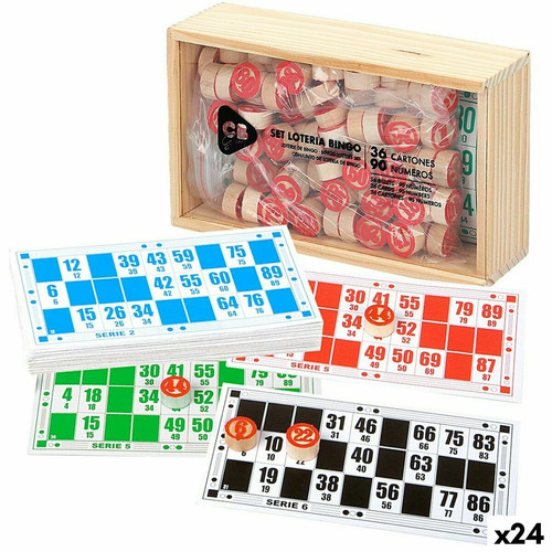 Color Baby - Bingo Colorbaby Bois Papier Plastique (24 Unités) Color Baby  - Bingo bingo