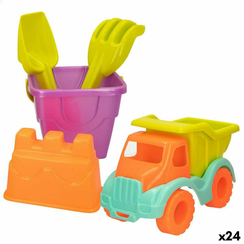 Color Baby - Set de jouets de plage Colorbaby 5 Pièces polypropylène (24 Unités) Color Baby  - Jeux de plage