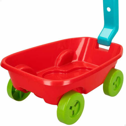 Color Baby Set de jouets de plage Colorbaby Chariot polypropylène (12 Unités)