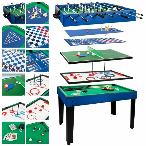 Color Baby - Table multi-jeux Colorbaby 12 en 1 107 x 83,5 x 61 cm Color Baby  - Bonnes affaires Baby foot