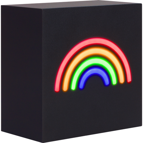 Colorblock Enceinte Bluetooth® Néon Lumineuse S Rainbow Noir ColorLight